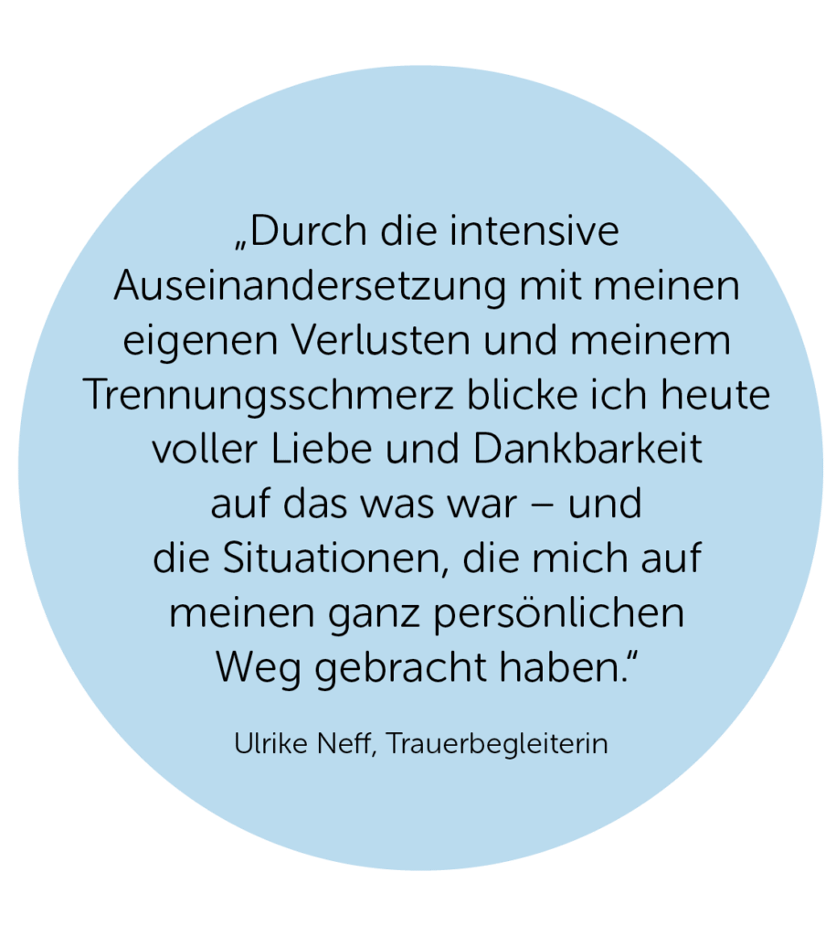 ulrike neff, lebensberatung, trauerbegleitung, blauer Kreis